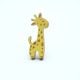 Handmade Acacia Wood Giraffe Knob for Kids Furniture